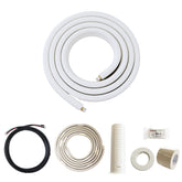 Mini Split Air Conditioning Installation Kit 16 ft Insulated Copper Line Set 1/4” x 1/2”